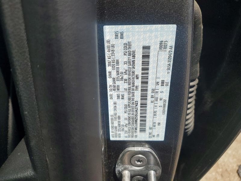 2025 FORD ESCAPE ST LINE 14