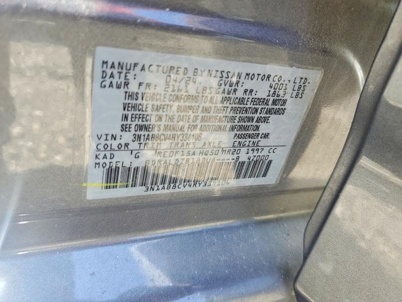 2024 NISSAN SENTRA SV 12
