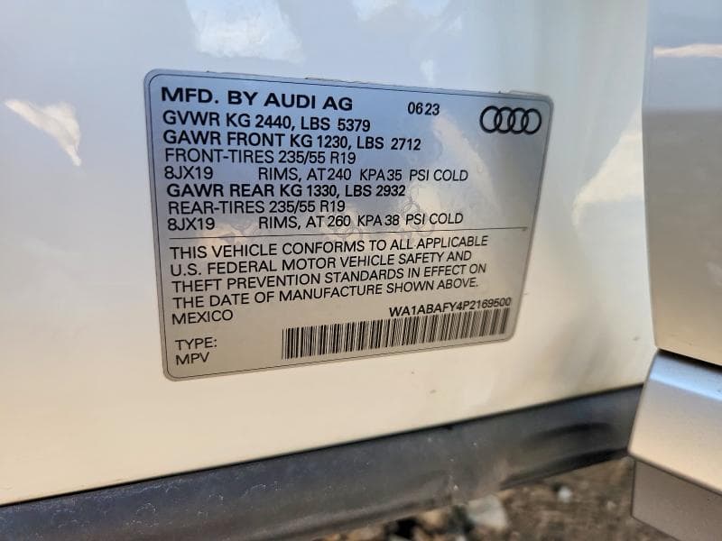2023 AUDI Q5 PREMIUM 40 14