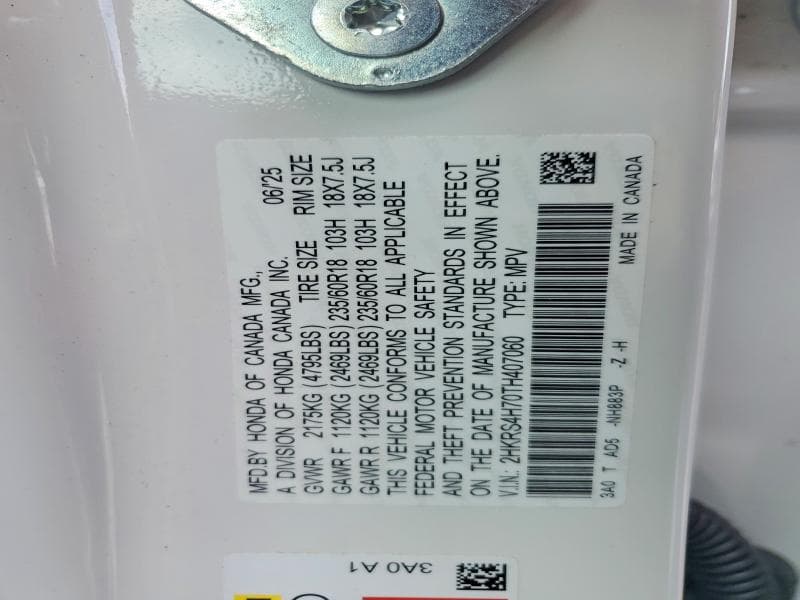 2026 HONDA CR-V EXL EXL 13