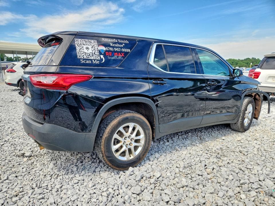 2018 CHEVROLET TRAVERSE LS 3