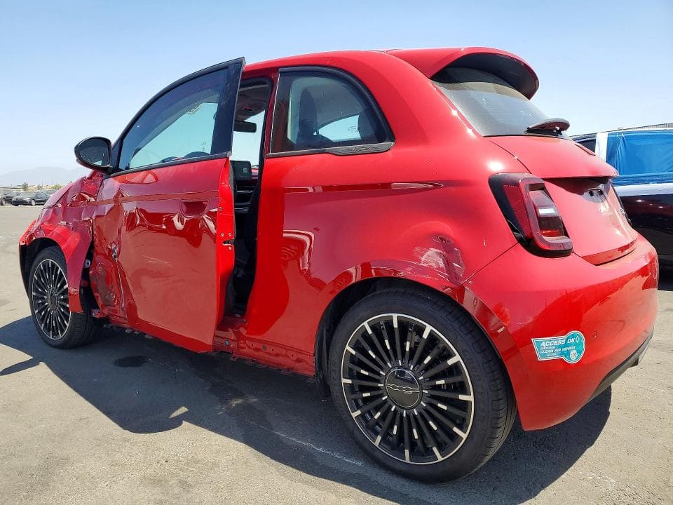 2024 FIAT 500 E RED 2