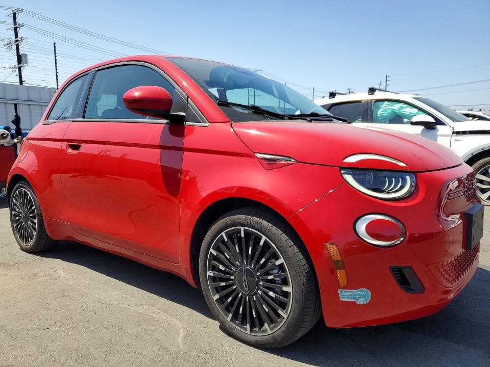 2024 FIAT 500 E RED 4