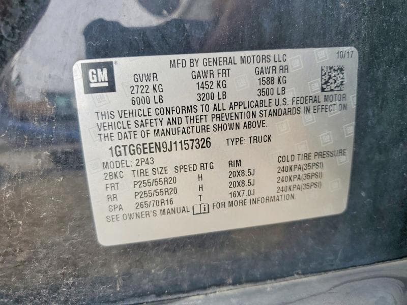 2018 GMC CANYON DENALI 12