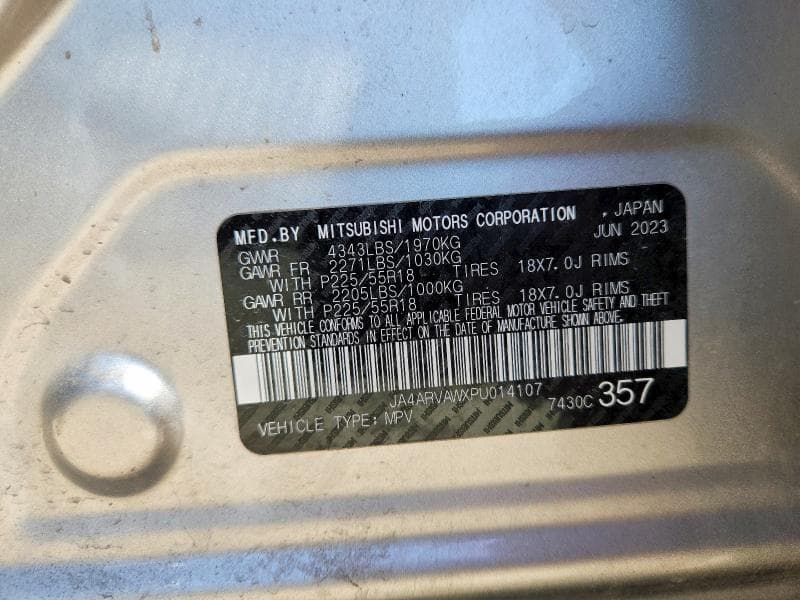 2023 MITSUBISHI OUTLANDER SPORT GT 14