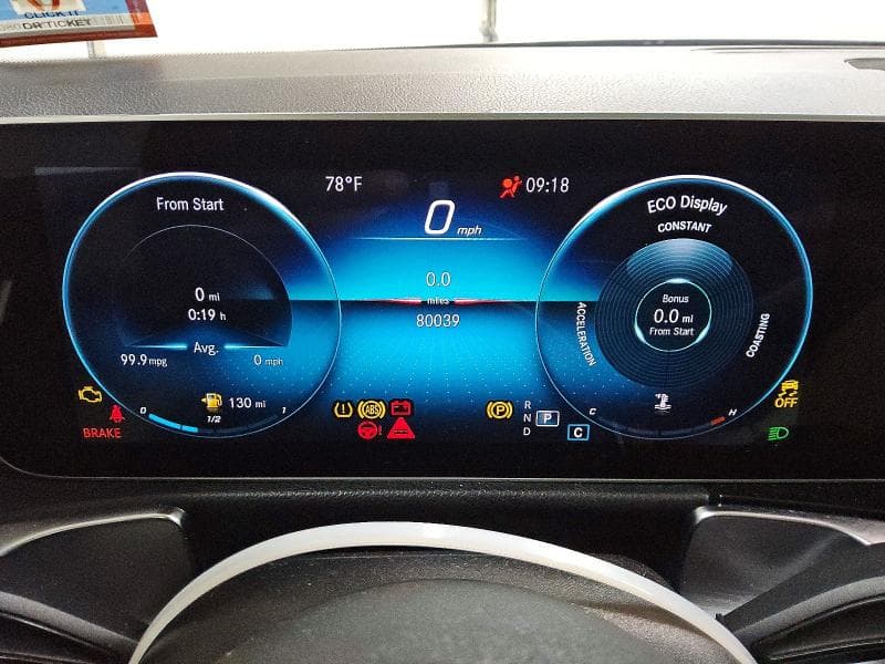 2020 MERCEDES-BENZ GLB 250 4MATIC 250 4MATIC 9