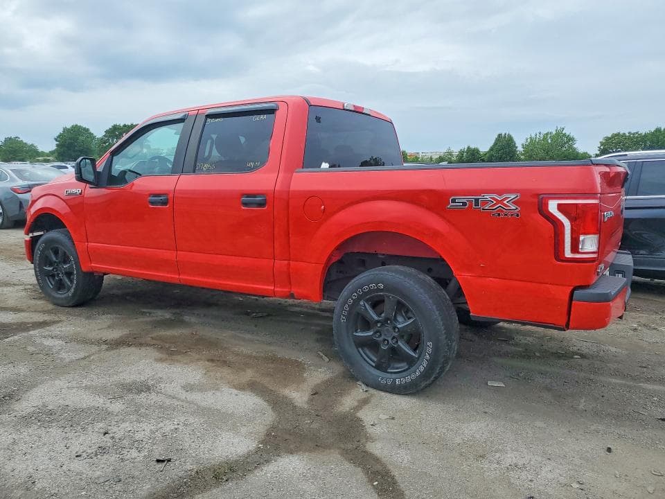 2017 FORD F150 SUPERCREW SUPERCREW 2