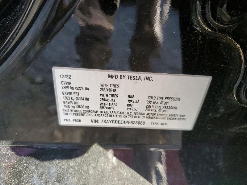 2023 TESLA MODEL Y 12