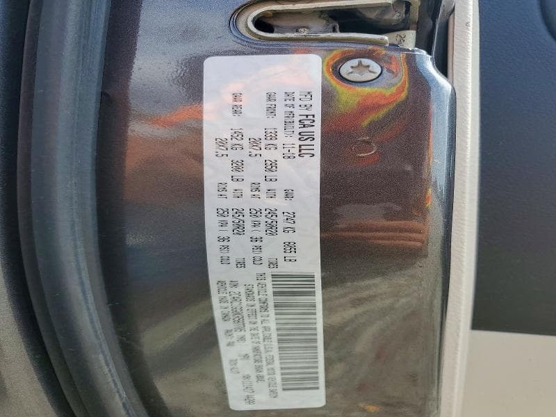 2019 CHRYSLER PACIFICA LIMITED 13