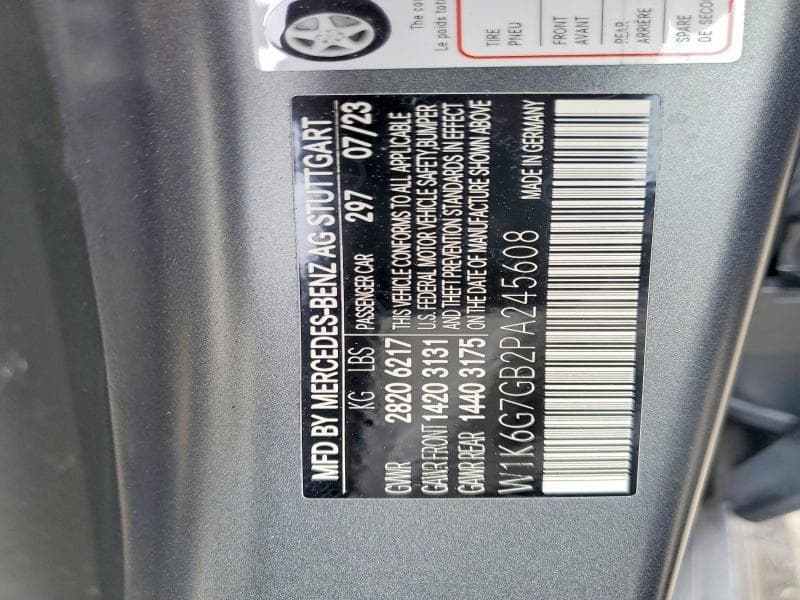 2023 MERCEDES-BENZ S 580 4MATIC 12