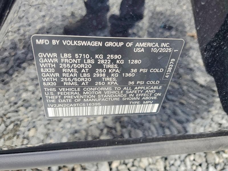 2026 VOLKSWAGEN ATLAS SE 13