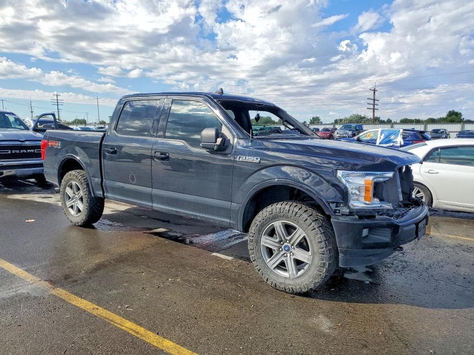 2019 FORD F150 SUPERCREW SUPERCREW 4