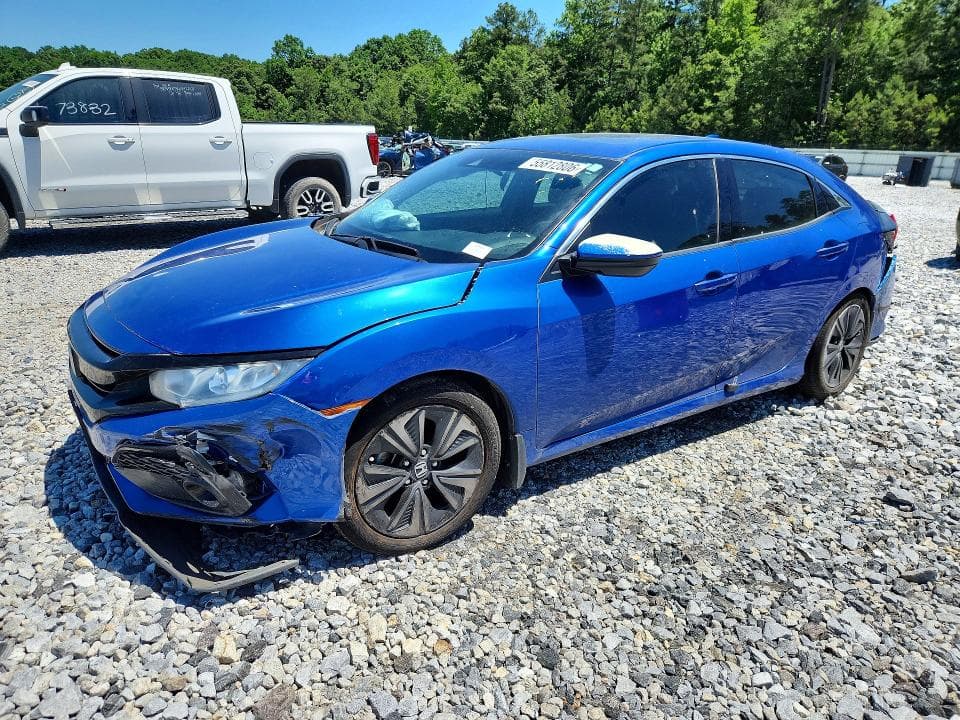 2019 HONDA CIVIC EX - 1