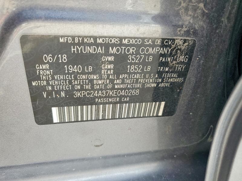 2019 HYUNDAI ACCENT SE SE 12