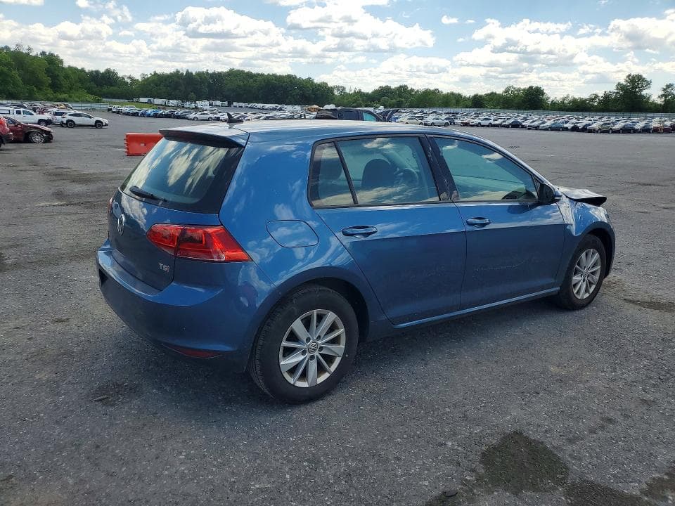 2017 VOLKSWAGEN GOLF S 3