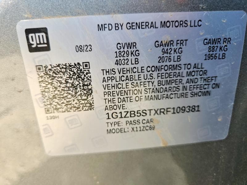 2024 CHEVROLET MALIBU LS 12