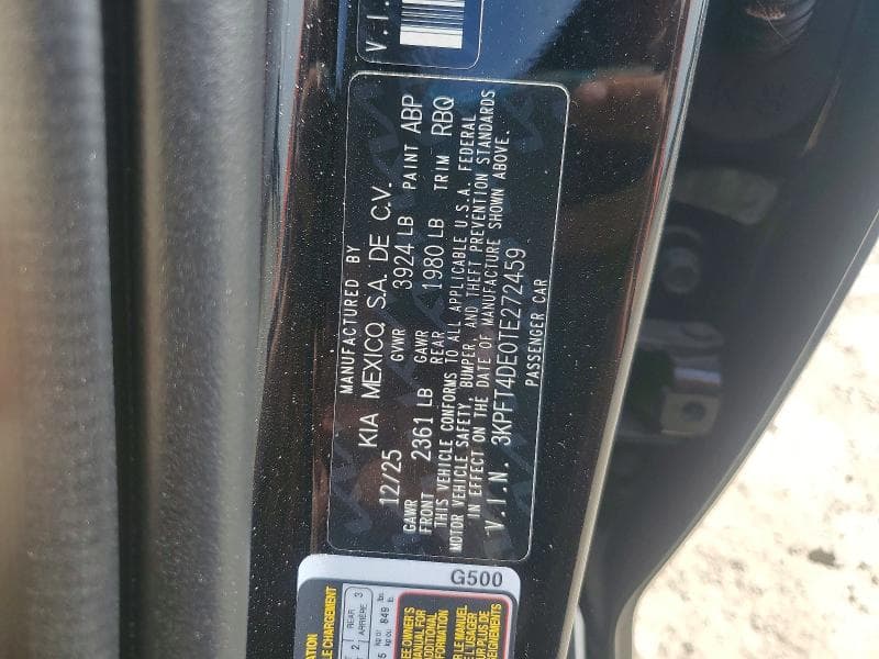 2026 KIA K4 LXS 12