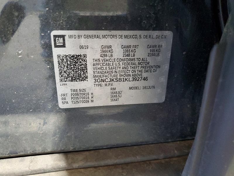 2019 CHEVROLET TRAX LS 13