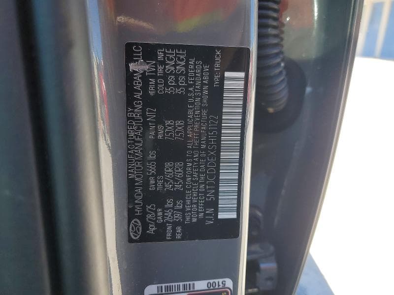 2025 HYUNDAI SANTA CRUZ SEL ACTIVITY 12
