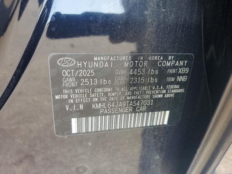 2026 HYUNDAI SONATA SEL SPORT 12