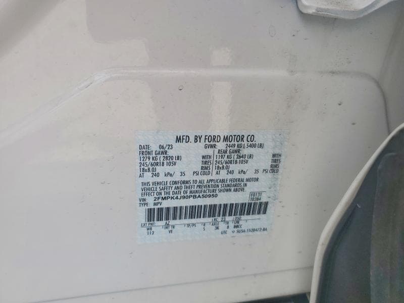 2023 FORD EDGE SEL SEL 13
