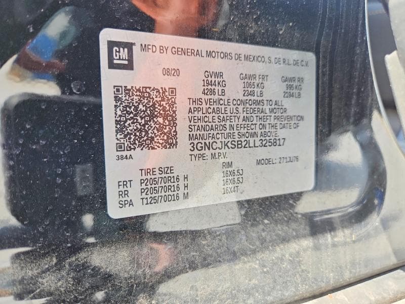 2020 CHEVROLET TRAX LS LS 13