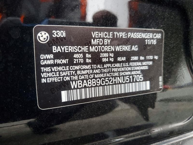 2017 BMW 330 I 12