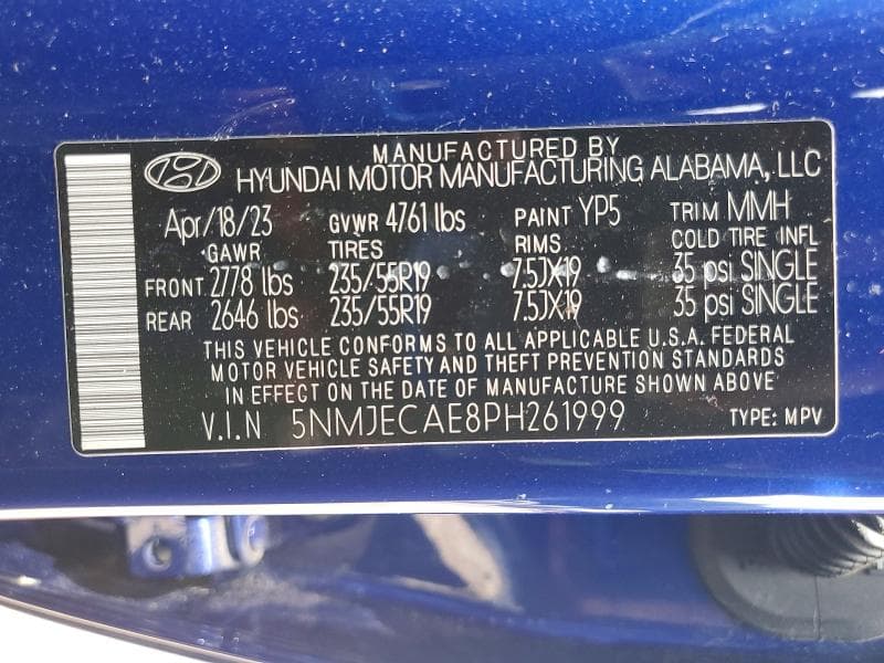 2023 HYUNDAI TUCSON LIMITED 14