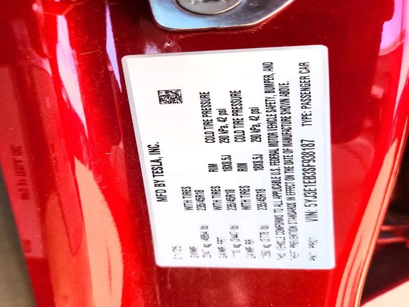 2025 TESLA MODEL 3 12