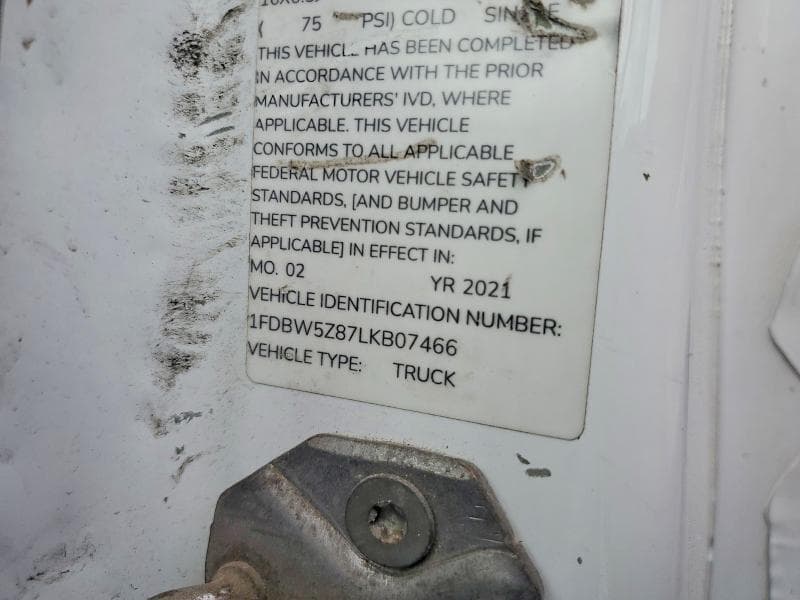 2020 FORD TRANSIT DELIVERY TRUCK 12