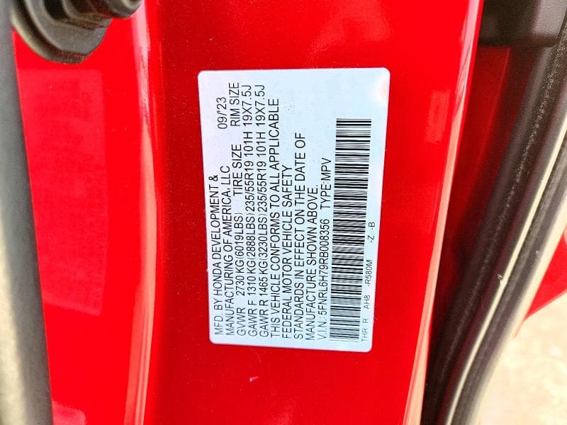 2024 HONDA ODYSSEY SPORT SPORT 13