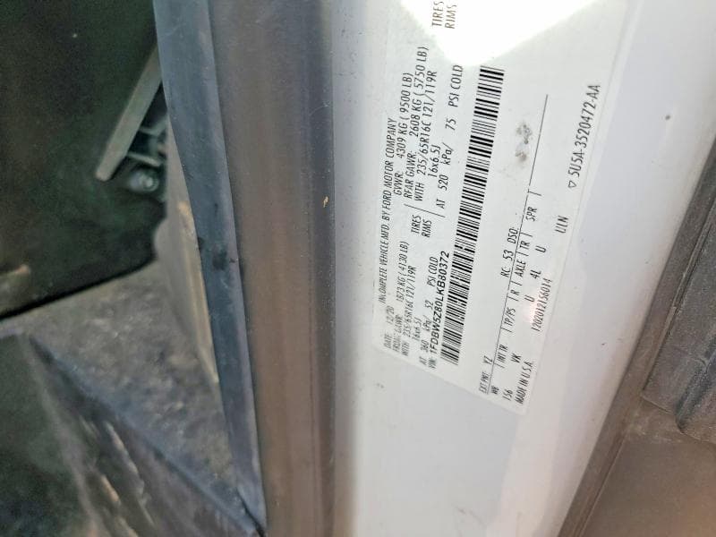 2020 FORD TRANSIT DELIVERY TRUCK 12