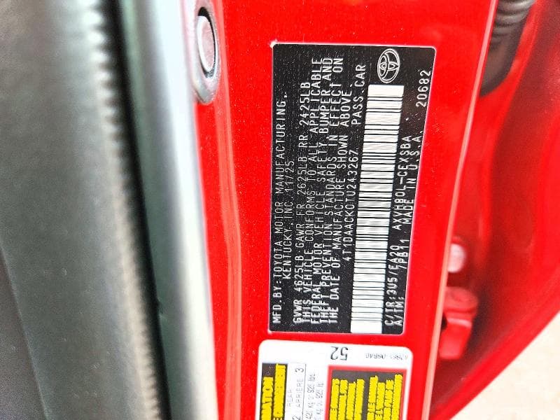 2026 TOYOTA CAMRY SE 13