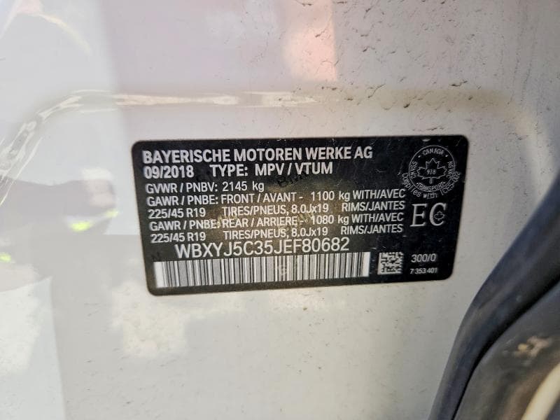 2018 BMW X2 XDRIVE28I 13