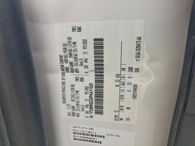 2023 FORD TRANSIT T-350 T-350 13
