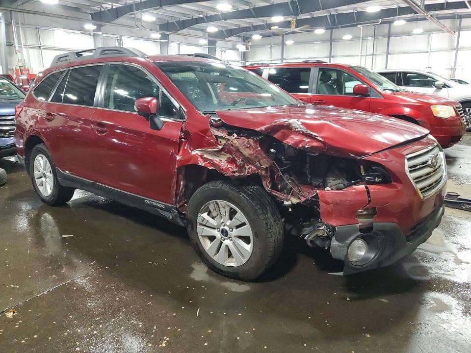 2017 SUBARU OUTBACK 2.5I PREMIUM 4