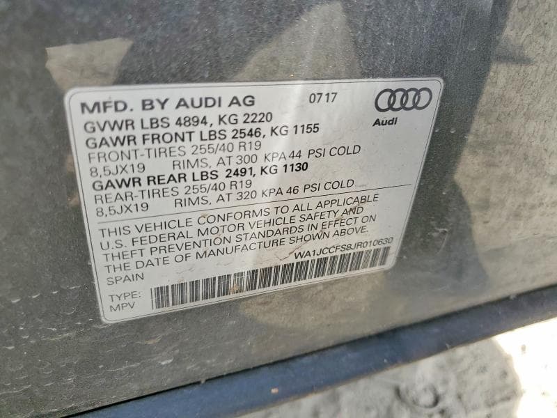 2018 AUDI Q3 PREMIUM PLUS PREMIUM PLUS 13