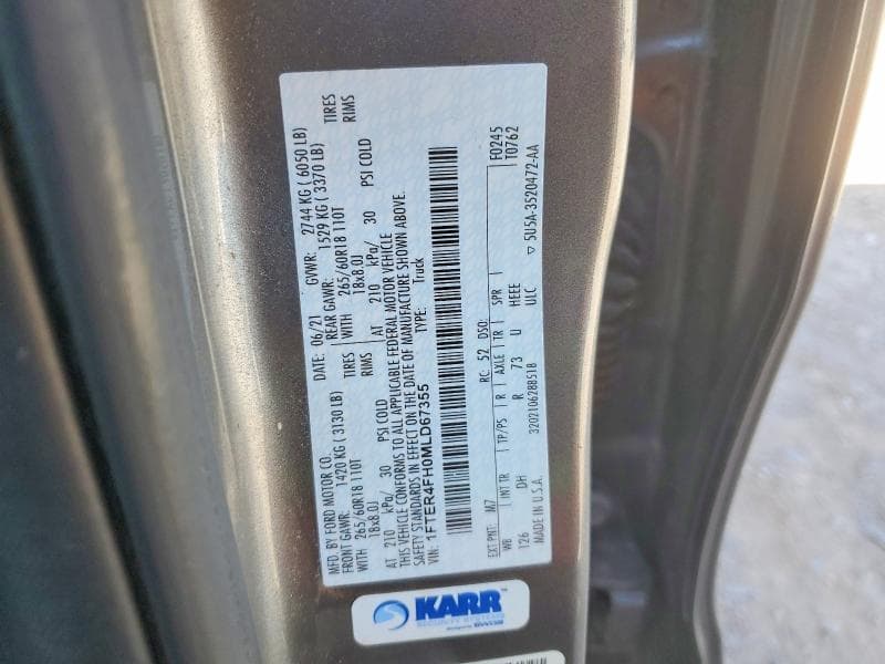 2021 FORD RANGER XL 12