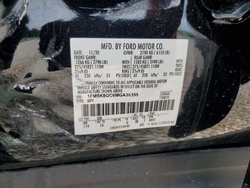 2021 FORD EXPLORER ST 14