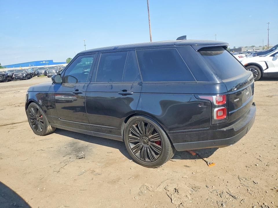 2019 LAND ROVER RANGE ROVER SUPERCHARGED SUPERCHARGED 2