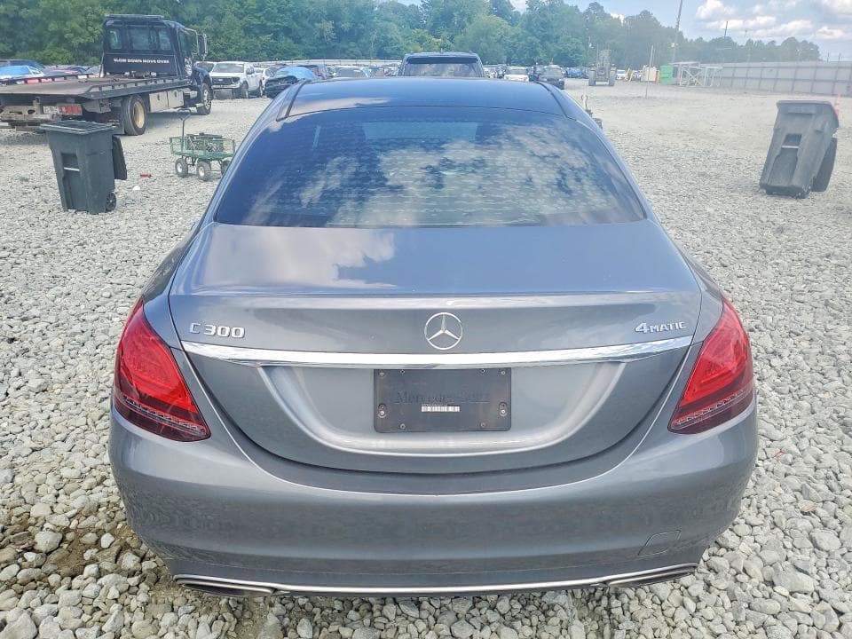 2019 MERCEDES-BENZ C 300 4MATIC 300 4MATIC 6