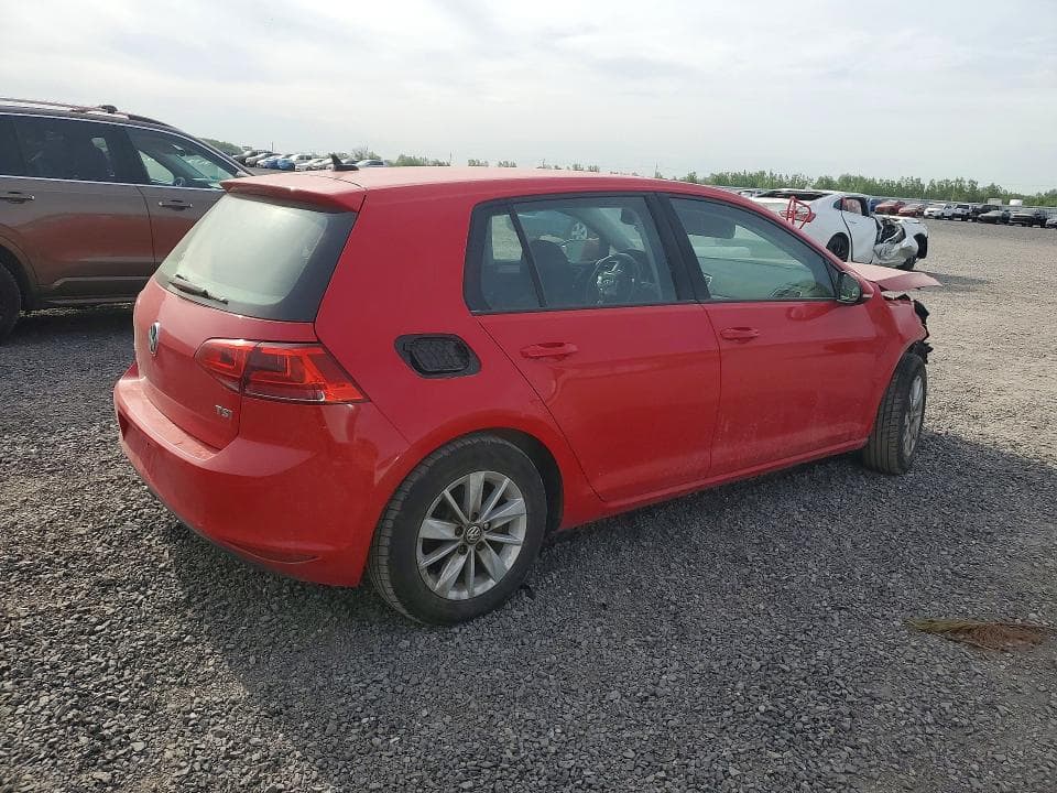 2017 VOLKSWAGEN GOLF S 3