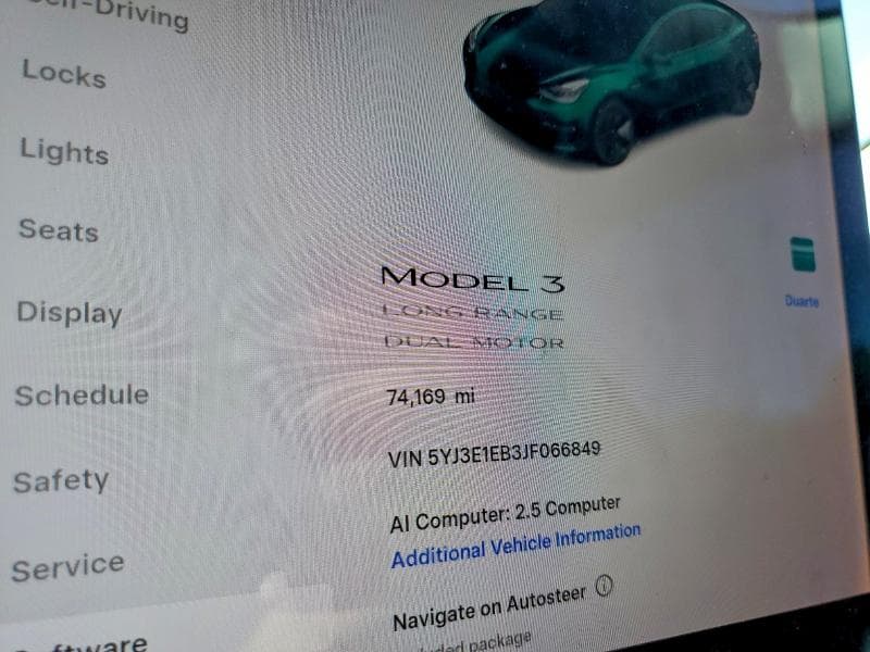 2018 TESLA MODEL 3 9