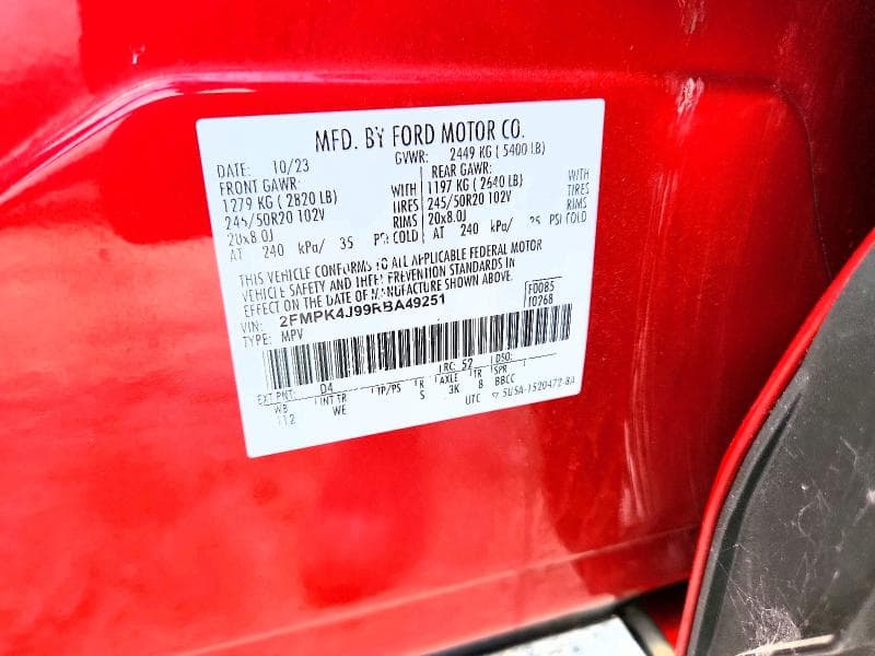 2024 FORD EDGE SEL 13