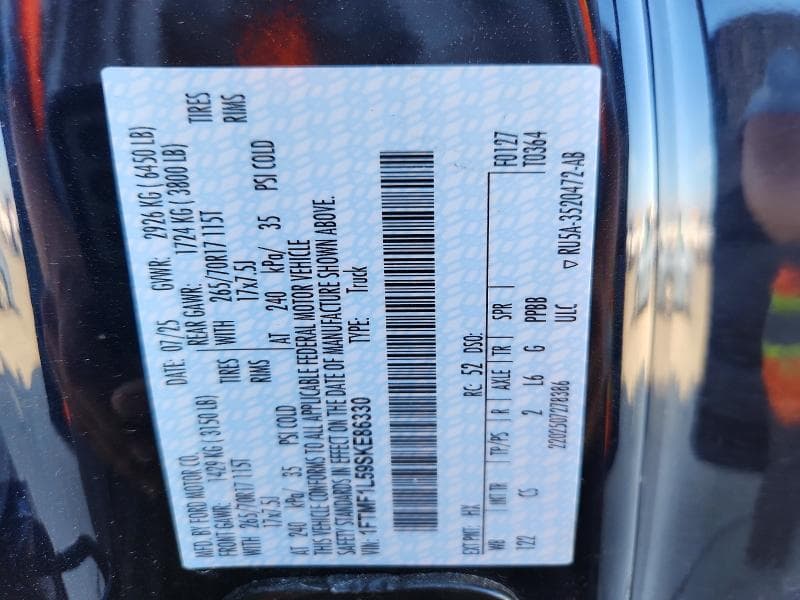 2025 FORD F150 XL XL 13