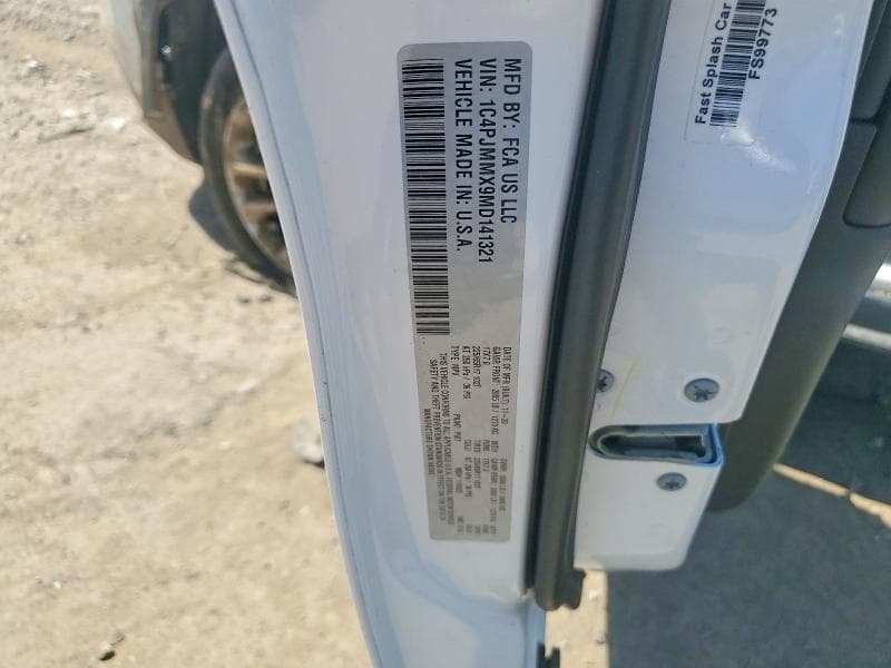 2021 JEEP CHEROKEE LATITUDE LUX 12