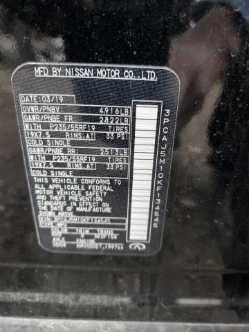 2019 INFINITI QX50 13