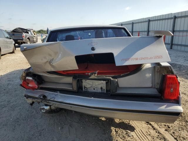 1986 CHEVROLET MONTE CARLO 6