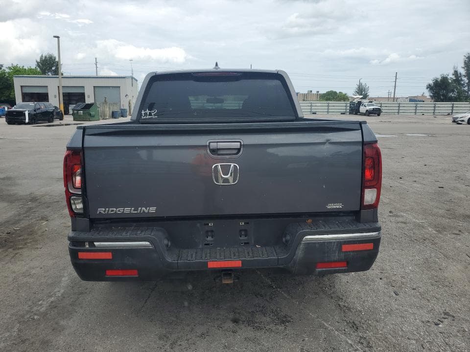 2018 HONDA RIDGELINE RTL RTL 6