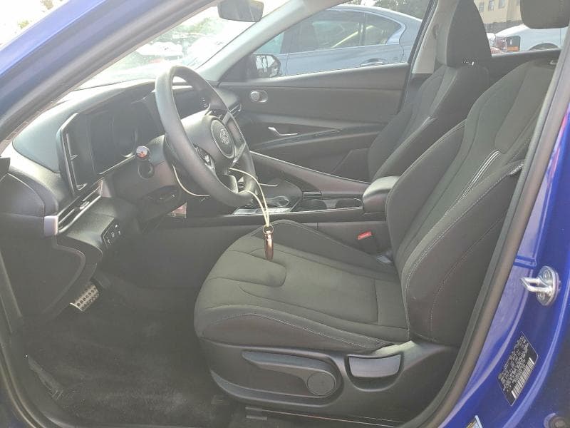 2022 HYUNDAI ELANTRA BLUE 7